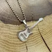 Gitar Erkek Çelik Kolye Zincir CKLGMSGITAR Gitar Erkek Çelik Kolye Zincir CKLGMSGITAR