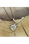 Gitar Erkek Çelik Kolye Zincir CKLGMSGITAR
