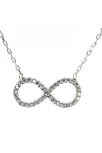 Sonsuzluk Bayan Gümüş Kolye Zincir Sonsuzluk Bayan Gümüş Kolye Zincir