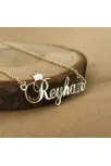 Kişiye Özel Kral Taç Imza Isim Yazılan Altın Renk Gümüş Kolye Zincir Gklaltısımt Kişiye Özel Kral Taç Imza Isim Yazılan Altın Renk Gümüş Kolye Zincir Gklaltısımt