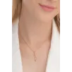 Baget Taşlı Yaprak Model Kadın Rose Gümüş Kolye Gklyprkmdl5-ros Baget Taşlı Yaprak Model Kadın Rose Gümüş Kolye Gklyprkmdl5-ros