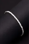 OSMANLI GÜMÜŞ Parlak Kare Kral 4.5 mm Erkek Gümüş Bileklik OSMANLI GÜMÜŞ Parlak Kare Kral 4.5 mm Erkek Gümüş Bileklik