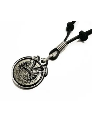 Kötü Kedi Şerafettin Erkek Deri Kolye