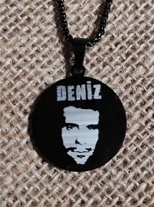 Deniz Gezmiş Çelik Kolye Erkek Kadın