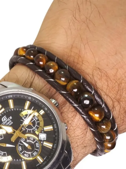 Kaplangözü Doğaltaş Erkek Bileklik