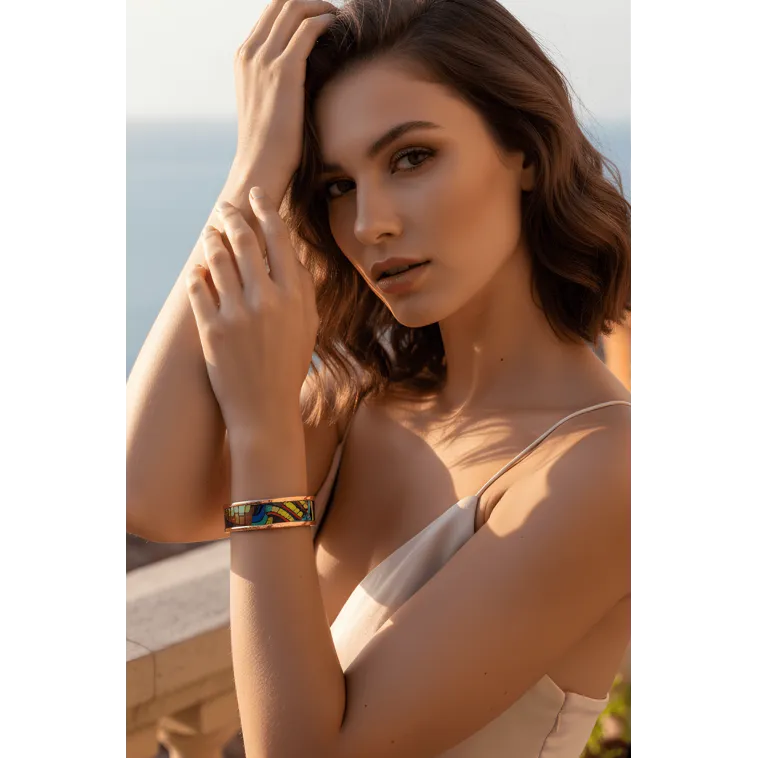 Kadın Bakır Bileklik Yüzük Set - Nadia Model Özel Baskı Metal Kutu Ve Kuvars Taşı Kadın Bakır Bileklik Yüzük Set - Nadia Model Özel Baskı Metal Kutu Ve Kuvars Taşı