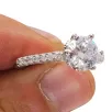 7mm Tektaşlı Zirkon Taşlı Sarmaşık Model Bayan Gümüş Yüzük 7mm Tektaşlı Zirkon Taşlı Sarmaşık Model Bayan Gümüş Yüzük