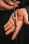 Erkek Kadın Doğal Taş Bileklik - Snowy Obsidian Taşı Bileklik