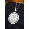 Steel Aether Çelik Kadın Kolye Yunan Tanrısı Medusa İşlemeli Yuvarlak Plaka Kararmaz Steel Aether Çelik Kadın Kolye Yunan Tanrısı Medusa İşlemeli Yuvarlak Plaka Kararmaz