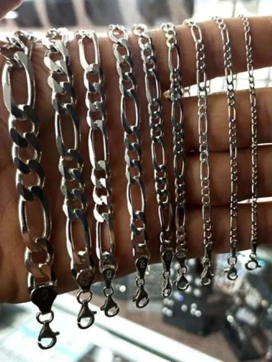 Figaro Gümüş Erkek Kolye Zincir Modelleri