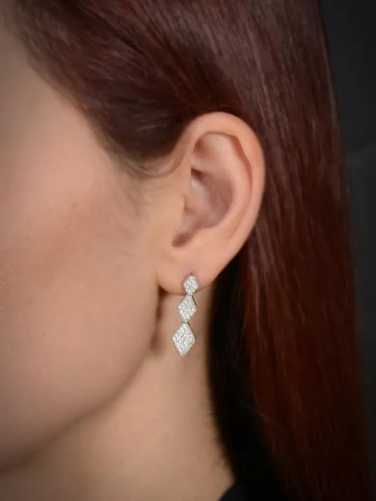 Kleopatra Su Yolu Gümüş Bayan Set - Kolye, Bileklik, Küpe, Yüzük