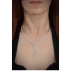 İlyada Bayan Zirkon Taşlı Gümüş Su Yolu Set - Kolye, Bileklik, Küpe, Yüzük İlyada Bayan Zirkon Taşlı Gümüş Su Yolu Set - Kolye, Bileklik, Küpe, Yüzük