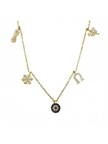 Şans Kolyesi At Nalı Yusufcuk Bayan Gümüş Kolye