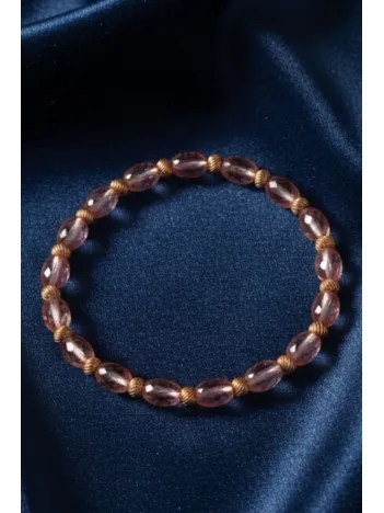 Kadın Doğal taş Bileklik - Doğal Zultanit Taşlı Boncuk Kadın Bileklik