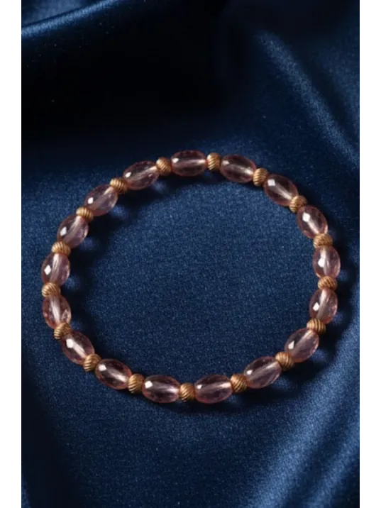 Kadın Doğal taş Bileklik - Doğal Zultanit Taşlı Boncuk Kadın Bileklik