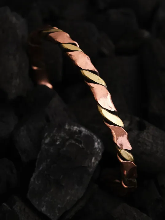 Kadın Bakır Bileklik - Sirayet Kadın Bakır Kelepçe Bileklik Bilezik