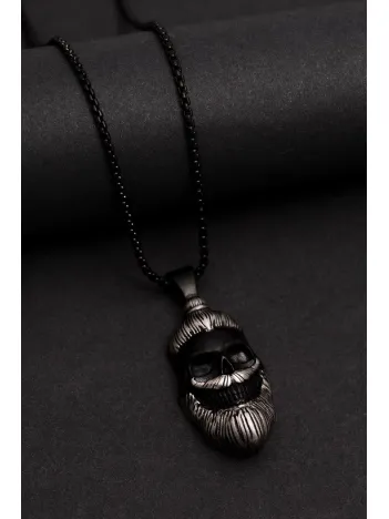 Erkek Kolye - Sakallı Baba Model Çelik Erkek Kolye - 316 L Paslanmaz Çelik Kolye Erkek Kolye - Sakallı Baba Model Çelik Erkek Kolye - 316 L Paslanmaz Çelik Kolye