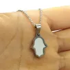 Paslanmaz Çelik Fatma Ana Eli Bayan Kolye Paslanmaz Çelik Fatma Ana Eli Bayan Kolye