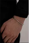 Sarp Model Kadın Erkek Çelik Bileklik