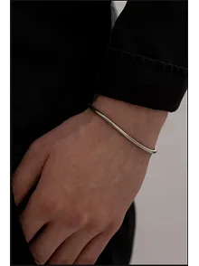 Sarp Model Kadın Erkek Çelik Bileklik