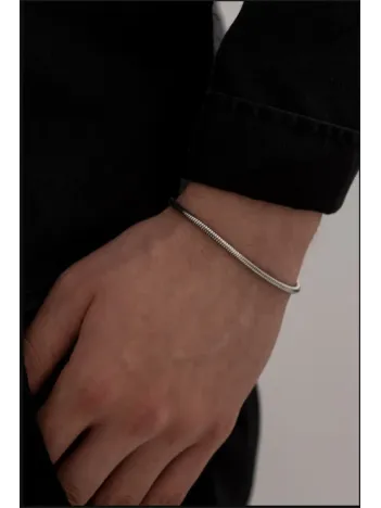 Sarp Model Kadın Erkek Çelik Bileklik