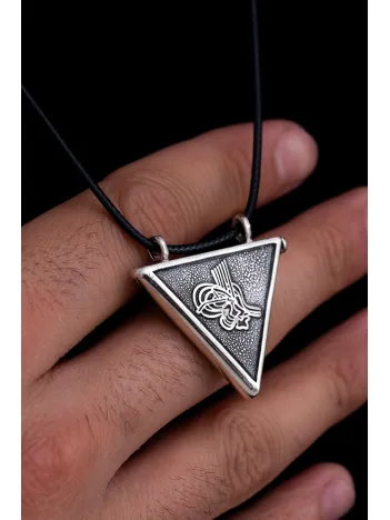 Tuğralı Gümüş Cevşen Muska Haznesi Küçük Boy