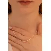 Kadın Gümüş Kolye - 925 Ayar 1.5 mm Küp Zincir Gümüş Kolye Kadın Gümüş Kolye - 925 Ayar 1.5 mm Küp Zincir Gümüş Kolye