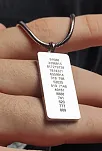 Kadın Erkek Zincir Kolye - Hz Süleyman Mührü, Yaşam Çiçeği, Sri Yantra İşlemesi, Paslanmaz Çelik
