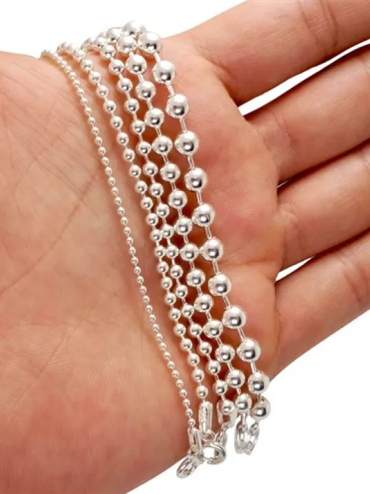 Top Zincir Erkek Bayan Gümüş Kolye Johnny Depp Kolye