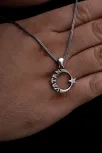 Yeni Model Vatan Yazılı Ay Yıldız Türk Bayrağı Erkek Gümüş Kolye Zincir Yeni Model Vatan Yazılı Ay Yıldız Türk Bayrağı Erkek Gümüş Kolye Zincir