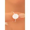 Kadın Gümüş Yüzük - El İşçiliği Gümüş Elips Motifli İnce Kadın Yüzük Kadın Gümüş Yüzük - El İşçiliği Gümüş Elips Motifli İnce Kadın Yüzük