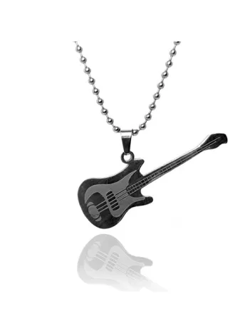 Gitar Erkek Çelik Kolye Zincir CKLGMSGITAR