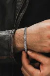 Erkek Gümüş Bileklik - El Yapımı Finn Model Erkek Bileklik Kelepçe Her Bileğe Uyar Erkek Gümüş Bileklik - El Yapımı Finn Model Erkek Bileklik Kelepçe Her Bileğe Uyar