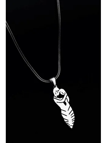 Söz Dizisi Kolyesi Erkek Gümüş Kolye Zincir