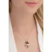 Zümrüdü Anka Kuşu Simurg Bayan Gümüş Kolye Büyük Boy Rose Model Zümrüdü Anka Kuşu Simurg Bayan Gümüş Kolye Büyük Boy Rose Model