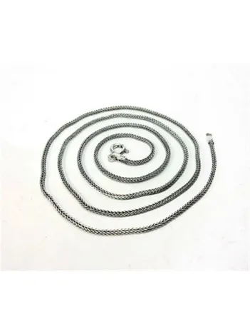 Çerkez Figürlü Erkek Bayan Gümüş Kolye