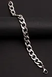 Erkek Bileklik - Gurmet Erkek Çelik Bileklik 11 Mm Kalın Model
