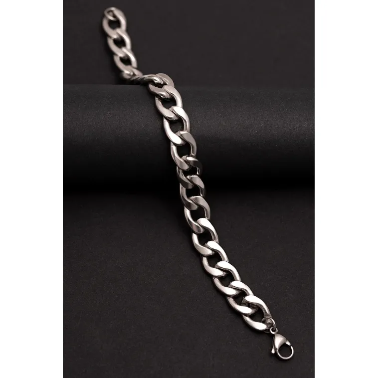 Erkek Bileklik - Gurmet Erkek Çelik Bileklik 11 Mm Kalın Model Erkek Bileklik - Gurmet Erkek Çelik Bileklik 11 Mm Kalın Model
