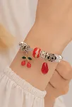 Kadın Çelik Bileklik - Charm Model Bileklik - Charm Model Kadın Bileklik