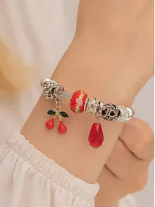 Kadın Çelik Bileklik - Charm Model Bileklik - Charm Model Kadın Bileklik
