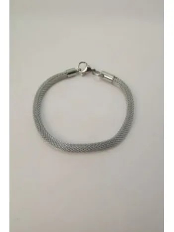 Erkek Çelik Bileklik - İtalik Zincir Bileklik Erkek Çelik