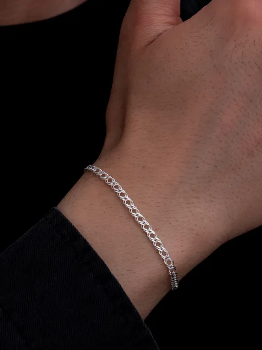 Erkek Gümüş Bileklik - 925 Ayar Rambo Model Gümüş Bileklik Erkek Gümüş Bileklik - 925 Ayar Rambo Model Gümüş Bileklik