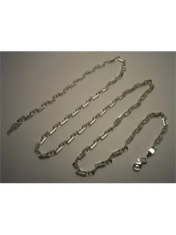 Barli Forse Erkek Gümüş Kolye Zi̇nci̇r Orta Kalinlik Barli Forse Erkek Gümüş Kolye Zi̇nci̇r Orta Kalinlik