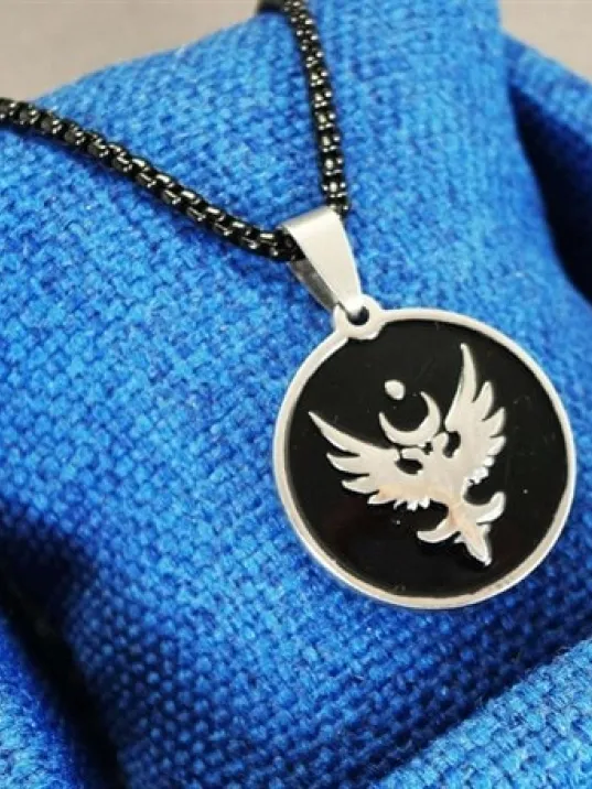 Polis Özel Harekat Çelik Erkek Kolye Zincir Orta Boy Mineli Model Polis Özel Harekat Çelik Erkek Kolye Zincir Orta Boy Mineli Model