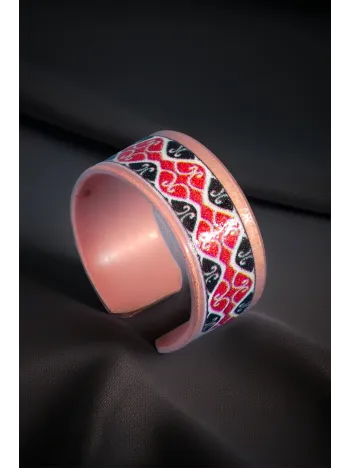 Kadın Bakır Yüzük - Luna Model Özel Baskı Yüzük