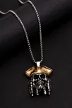 Jack Sparrow - Erkek Kolye - Jack Sparrow Figürlü Erkek Çelik Kolye Jack Sparrow - Erkek Kolye - Jack Sparrow Figürlü Erkek Çelik Kolye