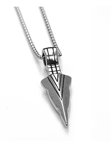 Erkek Kolye - Kunai Hançeri Model Çelik Kolye