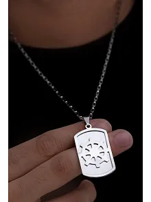 Erkek Kolye - Ottoman Gemici Model Çelik Kolye