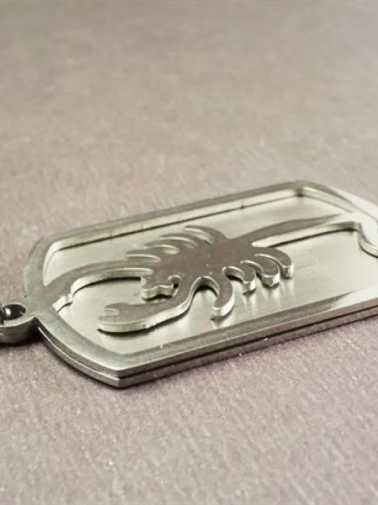 OttoMan Akrep Burcu Çelik Erkek Kolye Zincir OttoMan Akrep Burcu Çelik Erkek Kolye Zincir