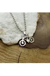 OttoMan Bisiklet Model Çelik Erkek Kolye Zincir CKLGMSBSKLT